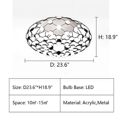 Modern Basket Chandelier for Living/Dining Room-Nobipets