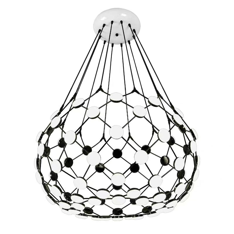 Modern Basket Chandelier for Living/Dining Room-Nobipets
