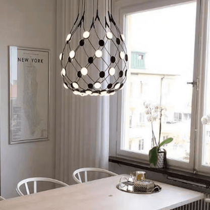 Modern Basket Chandelier for Living/Dining Room-Nobipets