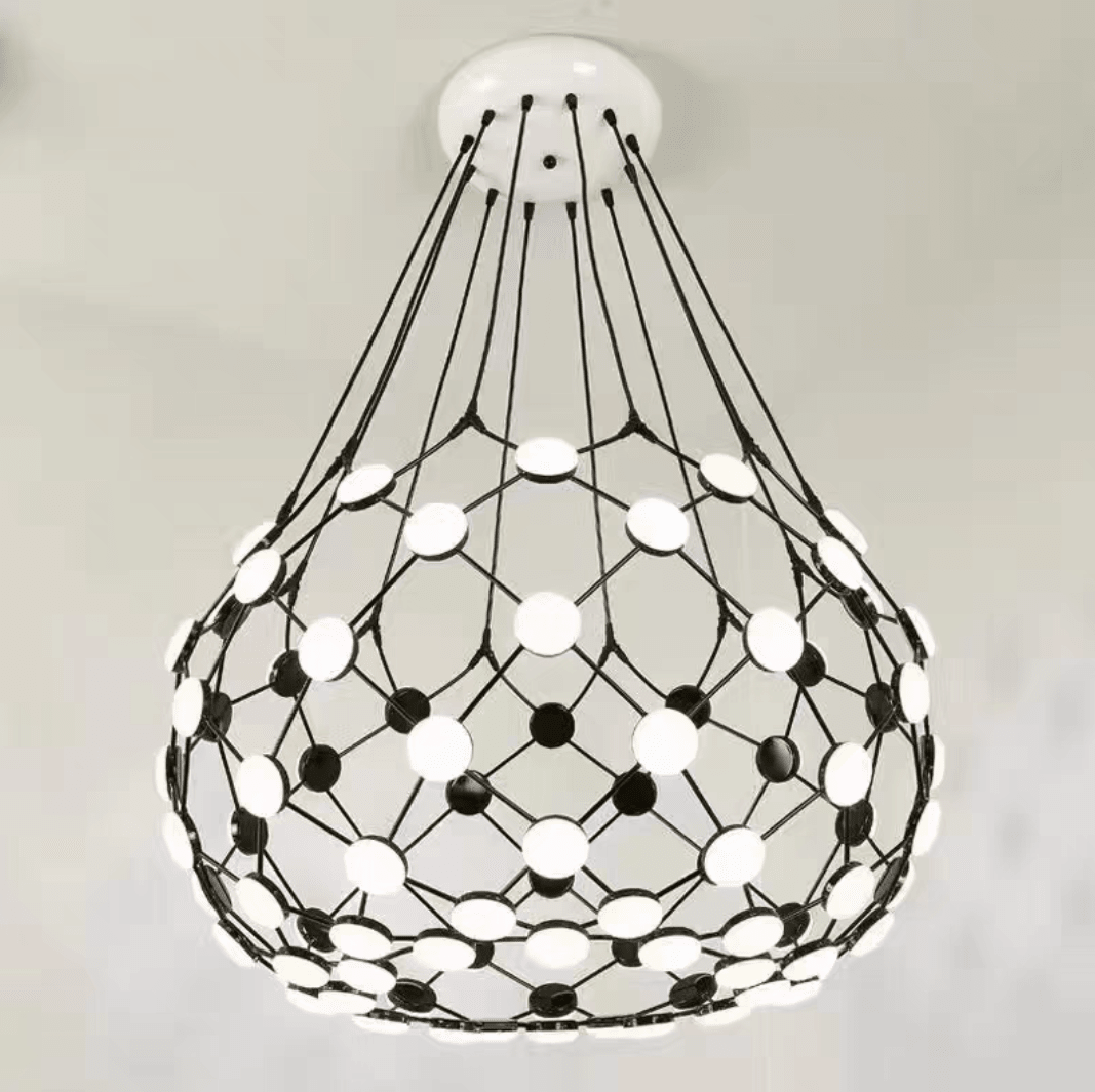 Modern Basket Chandelier for Living/Dining Room-Nobipets