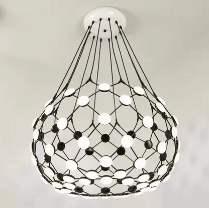 Modern Basket Chandelier for Living/Dining Room-Nobipets