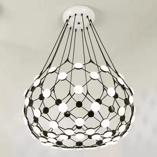 Modern Basket Chandelier for Living/Dining Room-Nobipets