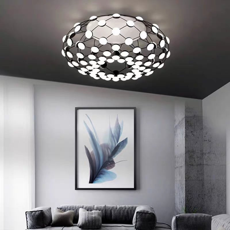 Modern Basket Chandelier for Living/Dining Room-Nobipets