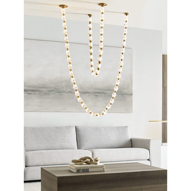 Modern Collier LED Pendant 12ft/10ft（customize）