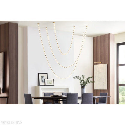 Modern Collier LED Pendant/Chandelier-Nobipets