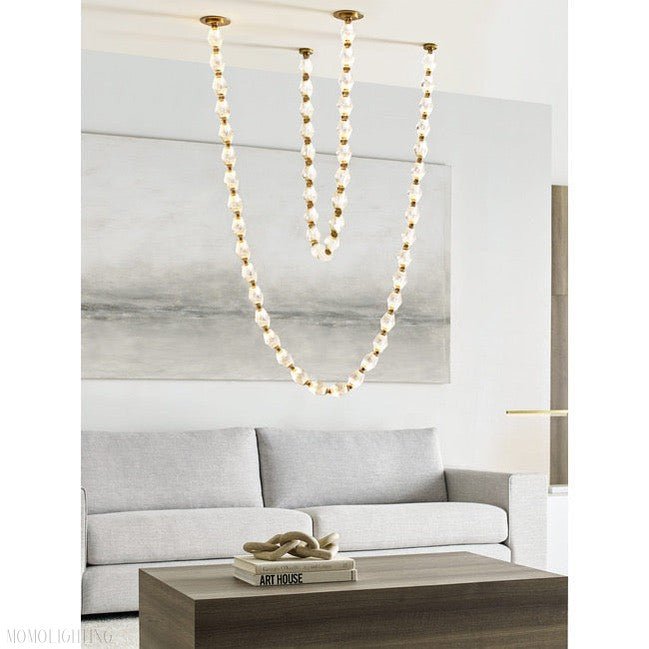 Modern Collier LED Pendant/Chandelier-Nobipets
