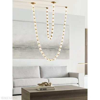 Modern Collier LED Pendant/Chandelier-Nobipets