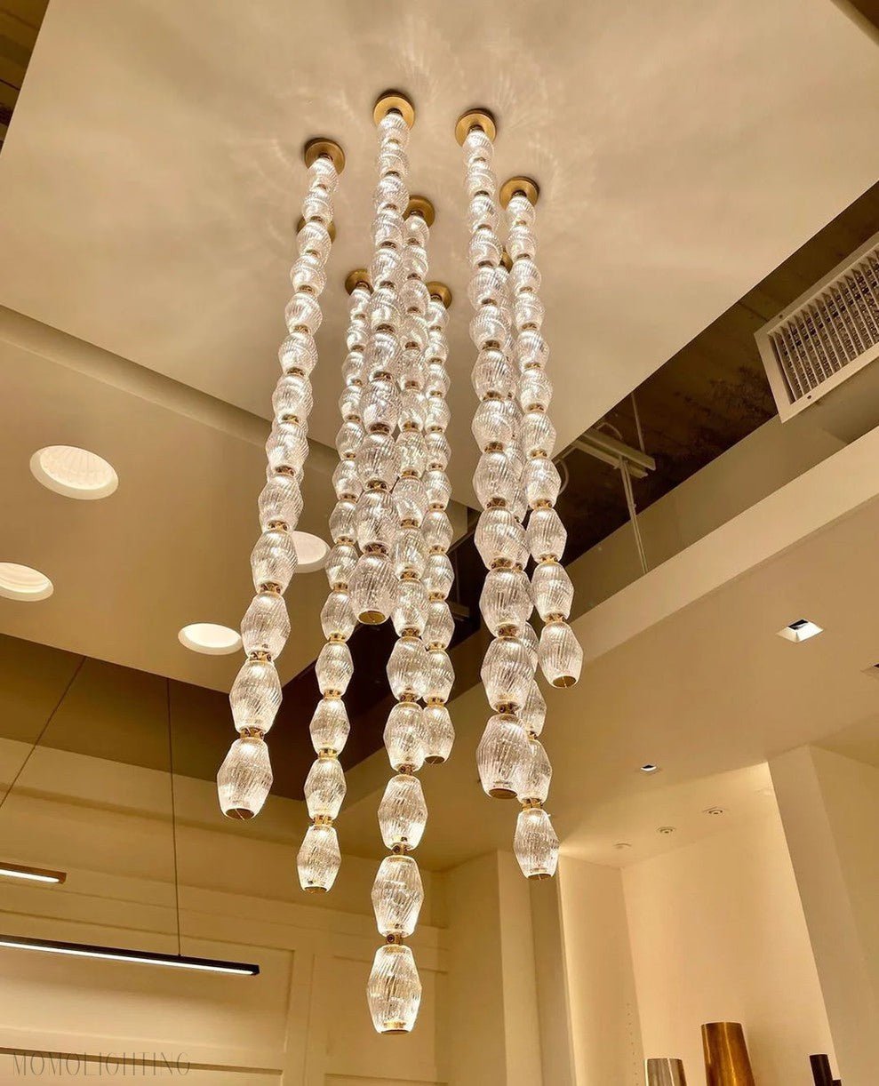 Modern Collier LED Pendant/Chandelier-Nobipets