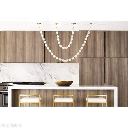 Modern Collier LED Pendant/Chandelier-Nobipets