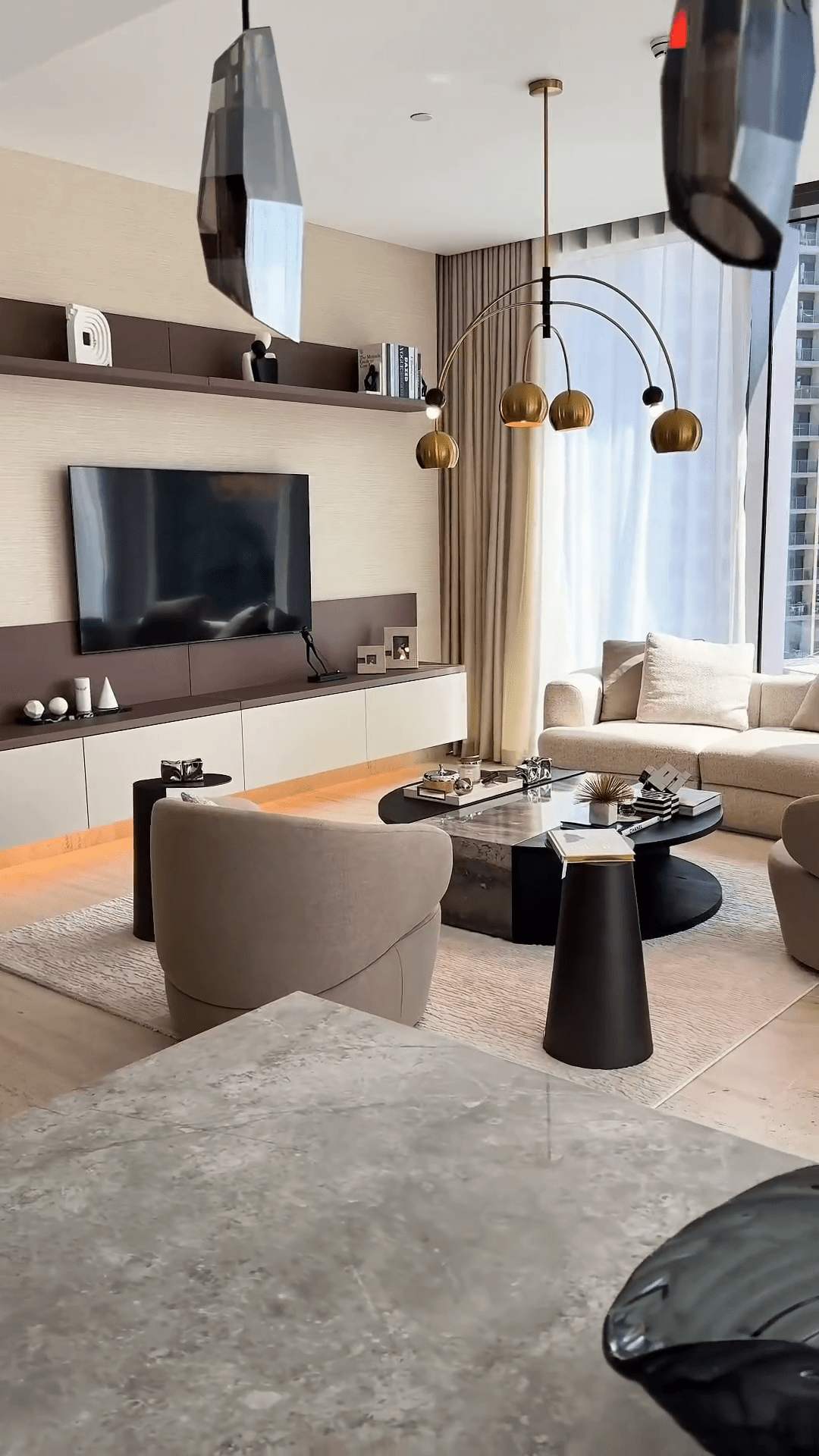 Modern Creative Cosmic Sputnik Chandelier for Living Room/Bedroom-Nobipets