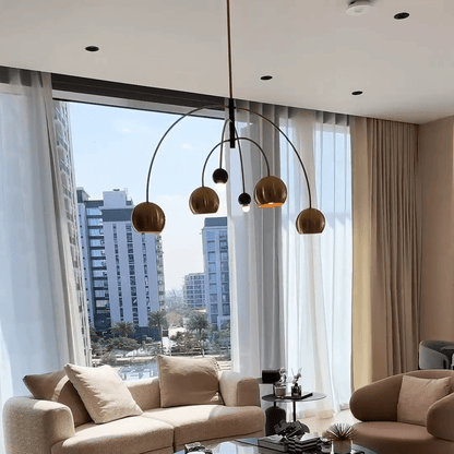 Modern Creative Cosmic Sputnik Chandelier for Living Room/Bedroom-Nobipets