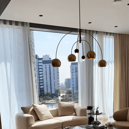 Modern Creative Cosmic Sputnik Chandelier for Living Room/Bedroom-Nobipets