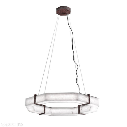 Modern Creative Retro Alabaster Chandelier-Nobipets