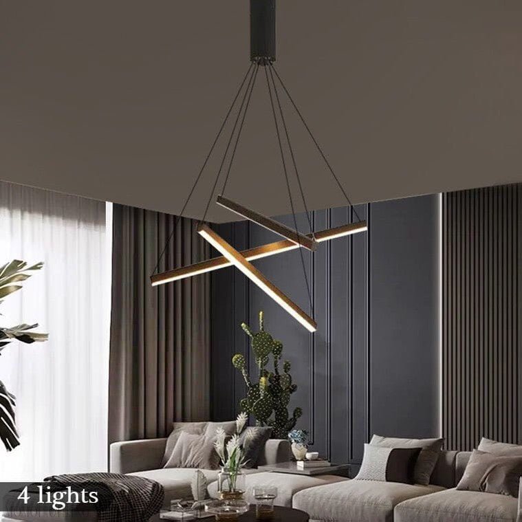 Modern Duplex Foyer & Staircase Chandelier-Nobipets
