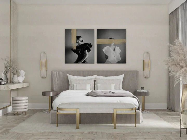 Modern Elongated Alabaster Linear Wall Sconce