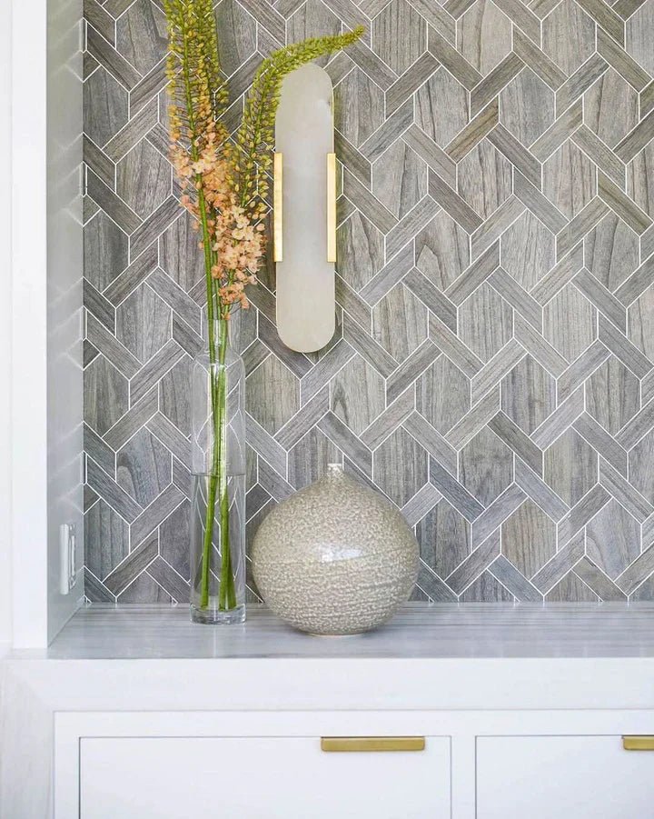 Modern Elongated Alabaster Linear Wall Sconce