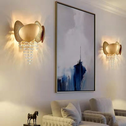 Modern Italian Style Crystal Tassel Chandelier-Nobipets