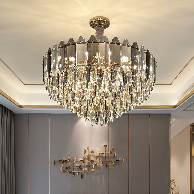 Modern Luxury K9 Crystal Chandelier Ceiling Fixtures Light For Living And for Kitchen Island Dining Rooms-Nobipets