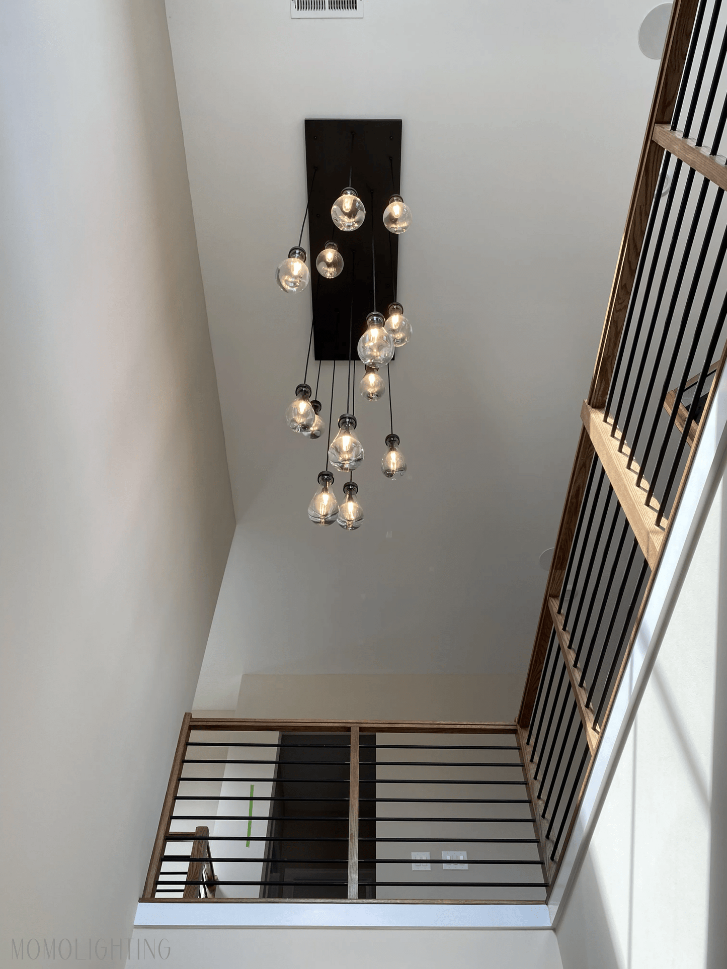 Modern Raindrop Chandelier Rectangle-Nobipets