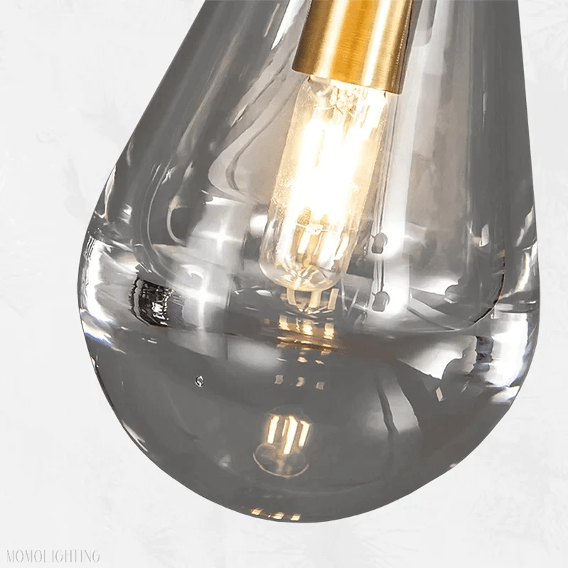 Modern Raindrop Chandelier Rectangle-Nobipets