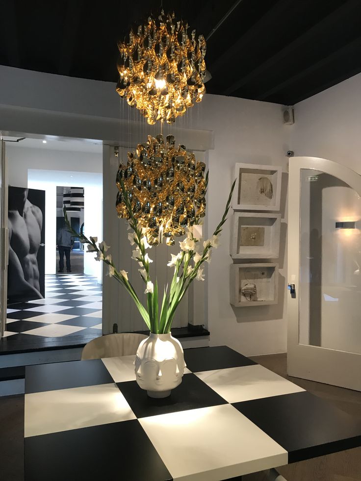 Modern Spiral Wave Chandelier in Silver/Gold-Nobipets