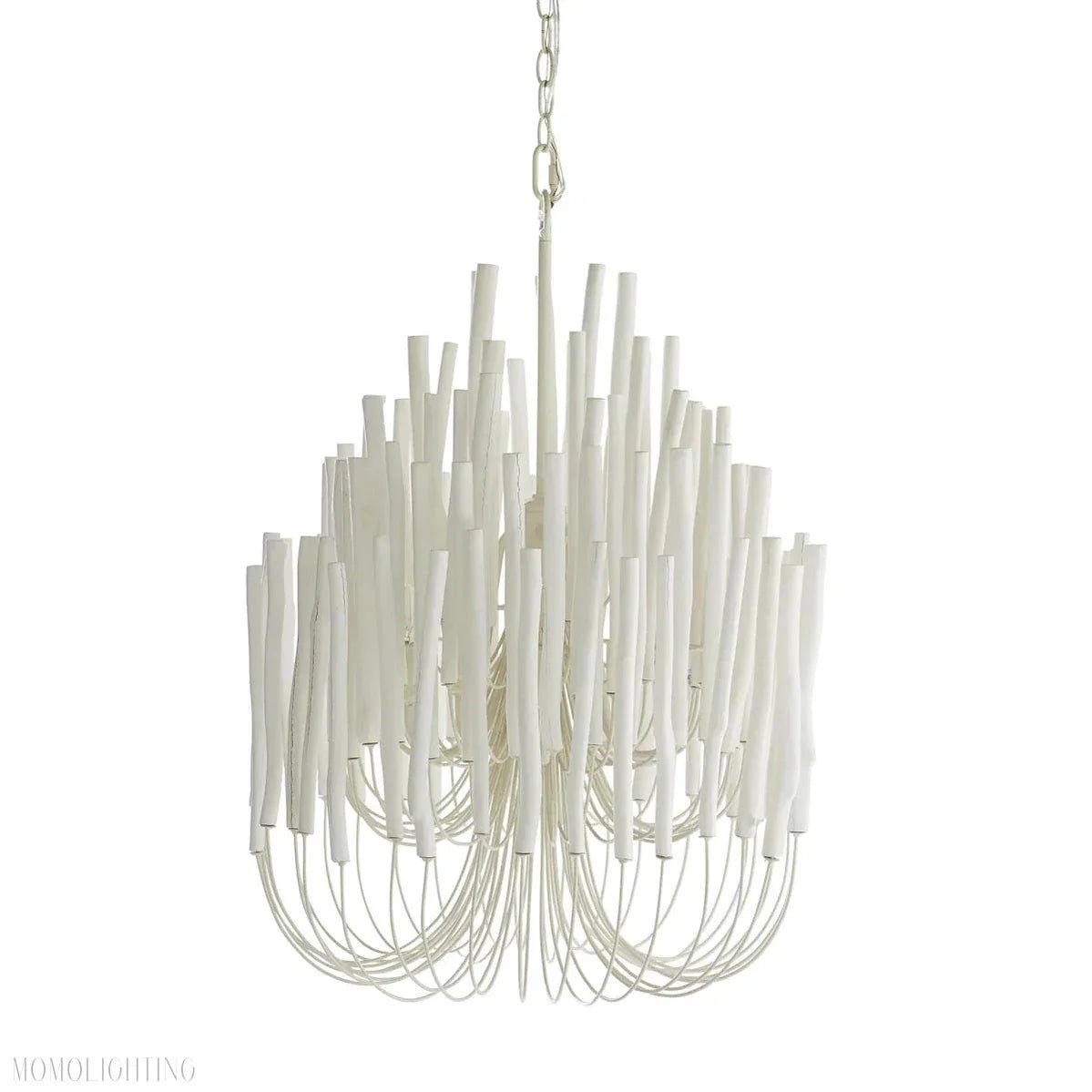 Arteriors Tilda Wide Alabaster Chandelier 21" 36"-Nobipets