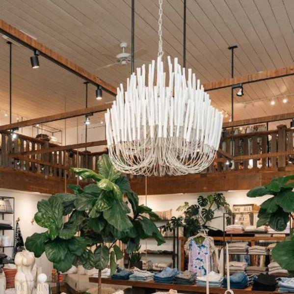 Arteriors Tilda Wide Alabaster Chandelier 21" 36"-Nobipets