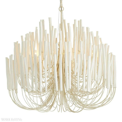 Arteriors Tilda Wide Alabaster Chandelier 21" 36"-Nobipets