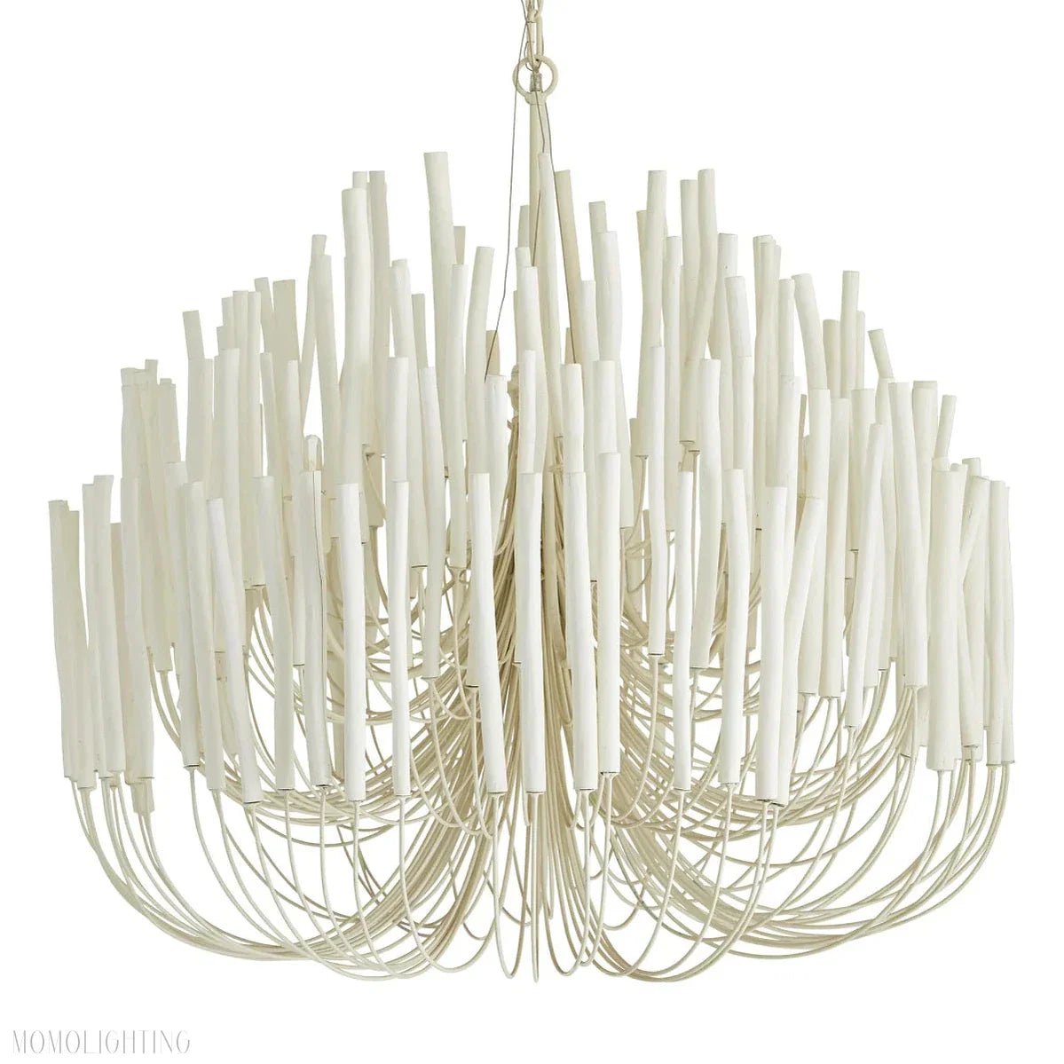 Arteriors Tilda Wide Alabaster Chandelier 21" 36"-Nobipets