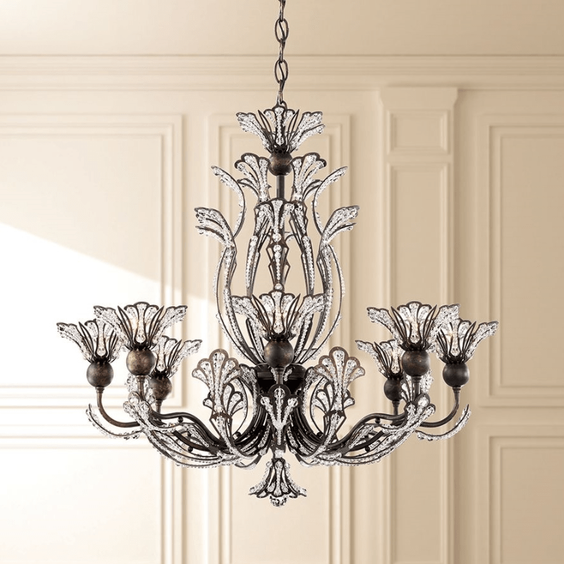 MOMO Crystal 7863 Rivendell 8-lt 26" Chandelier