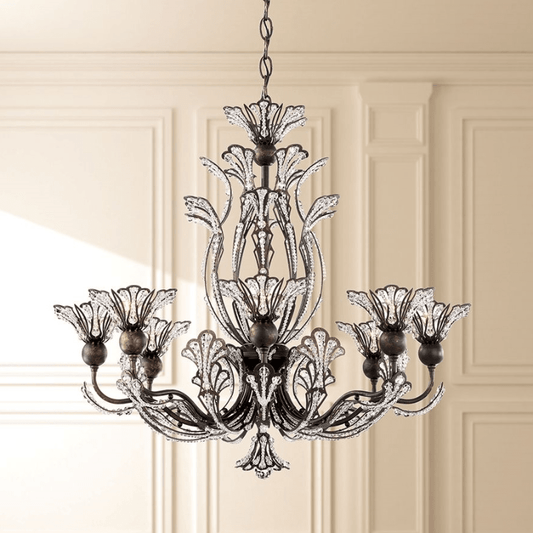 MOMO Crystal 7863 Rivendell 8-lt 26" Chandelier