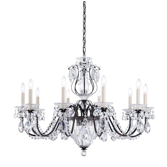 MOMO Crystal Chandelier 1260 Bagatelle 13-lt 35" Chandelier