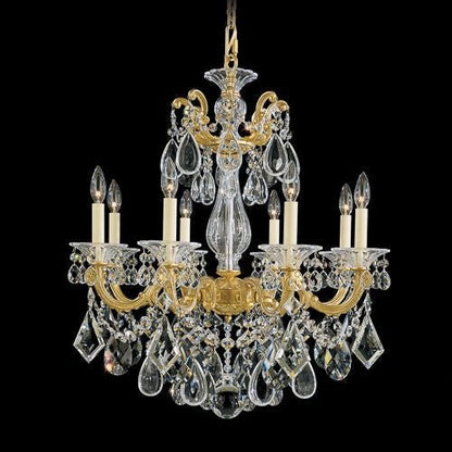 MOMO Crystal Chandelier 5073 La Scala 8-lt 25" Chandelier