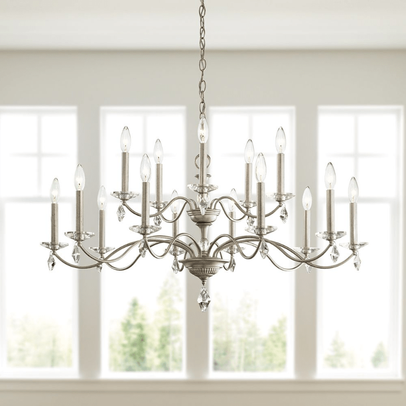 MOMO Crystal Chandelier MD1015 Modique 15-lt 40" Chandelier