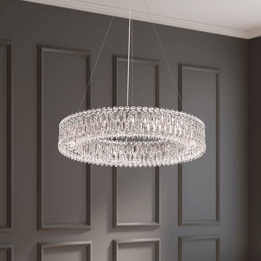 MOMO Crystal Chandelier RS8349 Sarella 18-lt 36" Pendant
