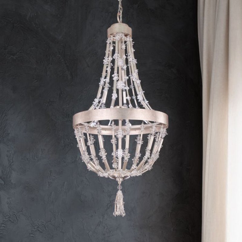 MOMO Crystal Chandelier S2816 Bali 16" LED Pendant