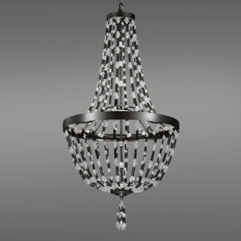 MOMO Crystal Chandelier S2826 Bali 26" LED Pendant