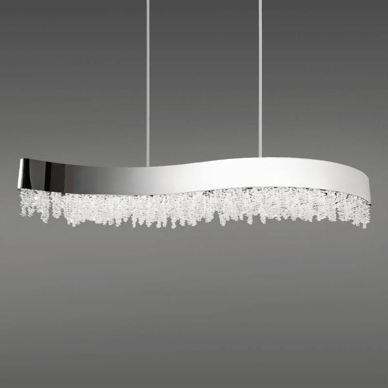 MOMO Crystal Chandelier S3548 Soleil 1-lt 47" LED Island Light