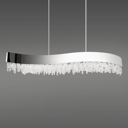 MOMO Crystal Chandelier S3548 Soleil 1-lt 47" LED Island Light