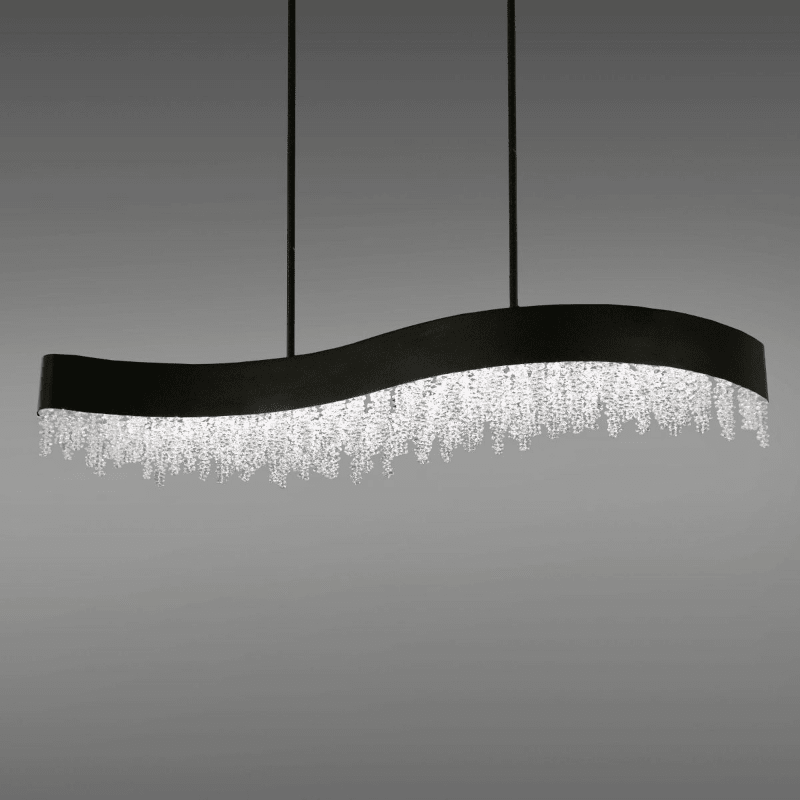 MOMO Crystal Chandelier S3548 Soleil 1-lt 47" LED Island Light