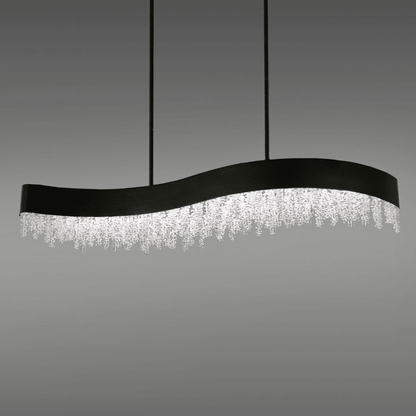 MOMO Crystal Chandelier S3548 Soleil 1-lt 47" LED Island Light