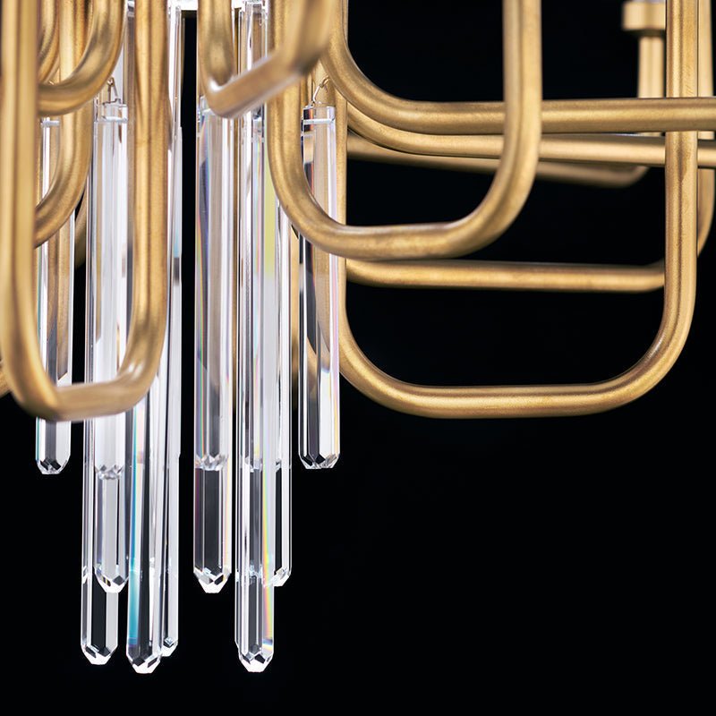 MOMO Crystal Chandelier S5716 Calliope 42" LED Chandelier