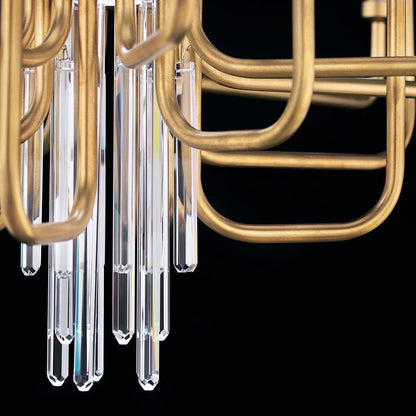 MOMO Crystal Chandelier S5716 Calliope 42" LED Chandelier