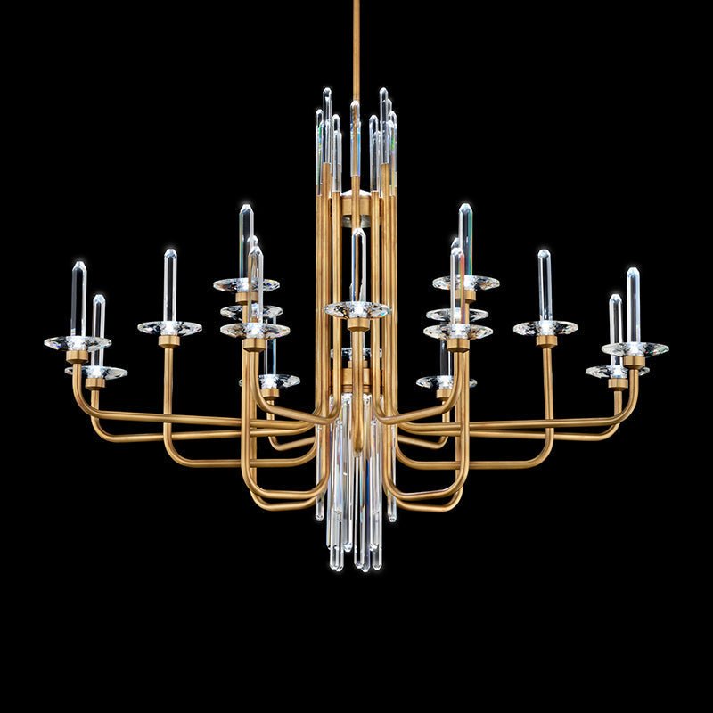 MOMO Crystal Chandelier S5716 Calliope 42" LED Chandelier