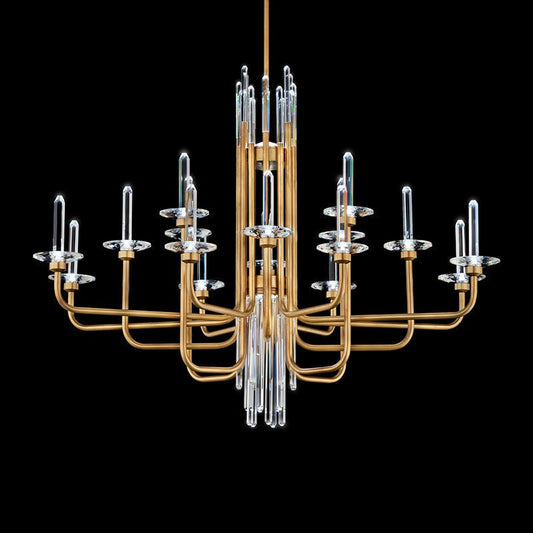 MOMO Crystal Chandelier S5716 Calliope 42" LED Chandelier