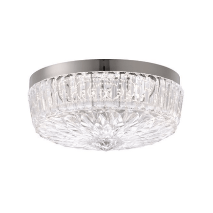MOMO Crystal Chandelier S6812 Regina 1-lt 12" LED Flush Mount