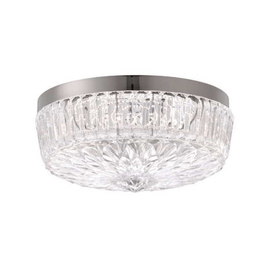 MOMO Crystal Chandelier S6812 Regina 1-lt 12" LED Flush Mount