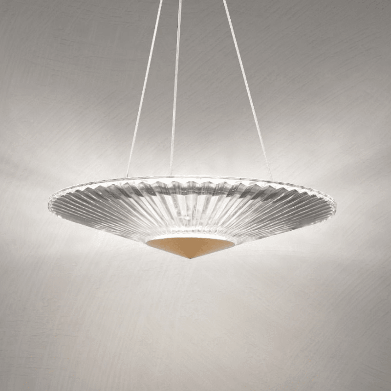 MOMO Crystal Chandelier S7219 Origami 1-lt 19" LED Pendant