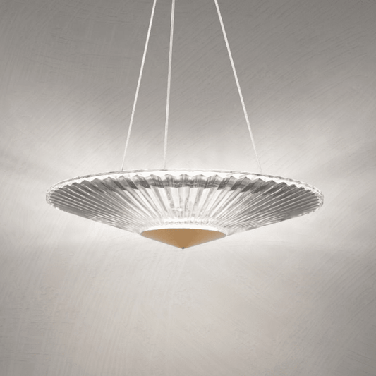 MOMO Crystal Chandelier S7219 Origami 1-lt 19" LED Pendant