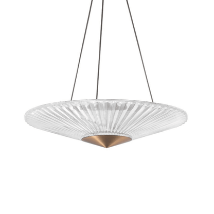 MOMO Crystal Chandelier S7224 Origami 1-lt 24" LED Pendant